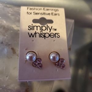 Simply Whispers Hypoallergenic Earrings NEW